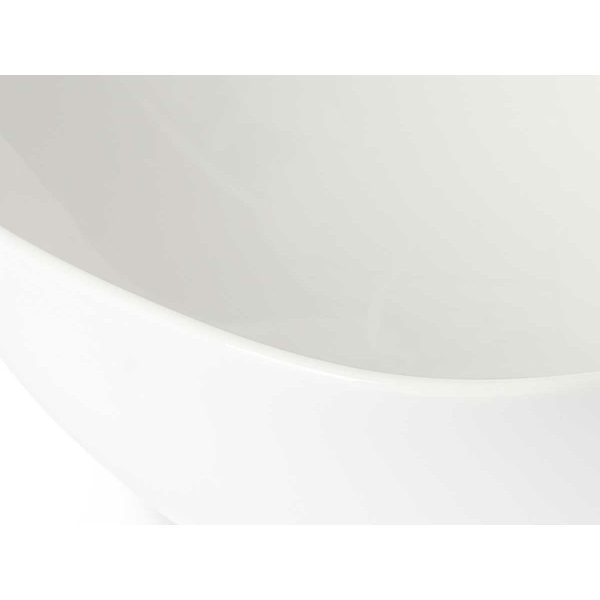 Bowl White 15 x 5 x 15 cm (48 Units) Squared Supply