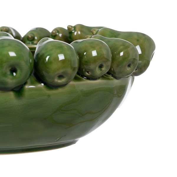 Centerpiece Green Ceramic 37,3 x 37,3 x 13,7 cm Hot on Sale