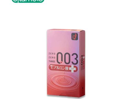 OKAMOTO 003 Hyaluronic Acid Plus Natural Condoms Online Hot Sale