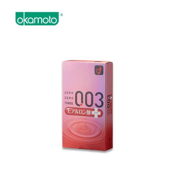 OKAMOTO 003 Hyaluronic Acid Plus Natural Condoms Online Hot Sale