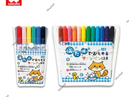 Sakura Washable Color Markers Discount