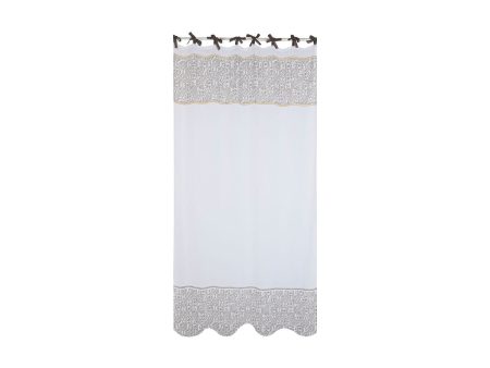 Curtains Home ESPRIT White Brown 140 x 260 x 260 cm Sale