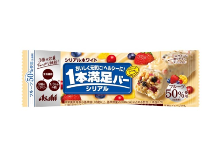 Asahi Ippon Manzoku White Chocolate Cereal Bar Cheap