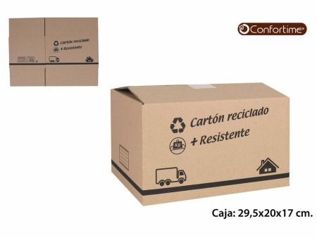 Multi-use Box Confortime Cardboard (29,5 x 20 x 17 cm) Online Sale