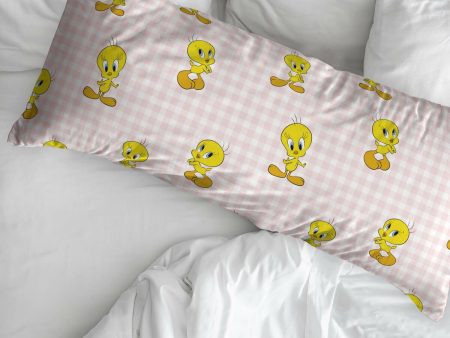 Pillowcase Looney Tunes Tweety Multicolour 45 x 110 cm on Sale