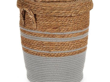 Basket Brown Grey 36 x 43 x 36 cm (36 x 43 x 36 cm) Online