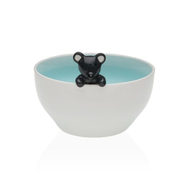 Bowl Versa Porcelain 15,8 x 9,5 x 14 cm Mouse Fashion