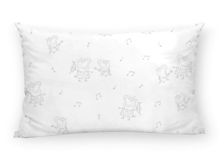 Pillowcase Peppa Pig Grey Multicolour 175 Threads 40x60cm 40 x 60 cm 100% cotton For Cheap