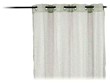 Curtain Net curtain Green Polyester (140 x 260 cm) Cheap