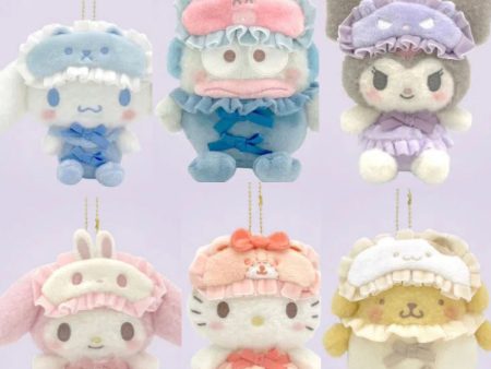 Sanrio Nakayoshi Pajama Plush Keychain Online