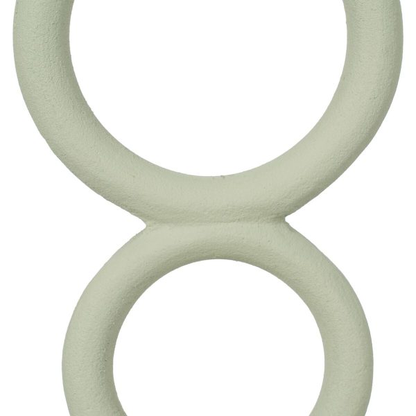 Candleholder Light Green Iron 9 x 7 x 32 cm Cheap