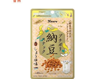 Kanro Petit Poli Natto Snack Soy Sauce Flavor 18g Sale