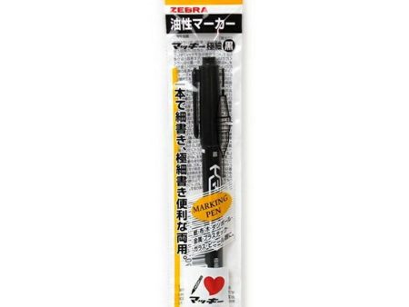 Zebra Mucky Ultra-fine Black Marker Cheap