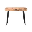 Console Home ESPRIT Brown Black Iron Mango wood 90 x 35 x 75 cm Online now