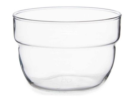 Bowl Motto 6 Units 200 ml Transparent Glass Online Hot Sale