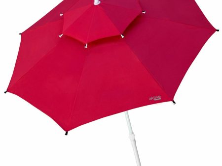 Sunshade Aktive Red Metal Fibreglass 280 x 261 x 280 cm (4 Units) Online Hot Sale