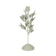 Candleholder Light Green Iron 8 x 8 x 29 cm Sale