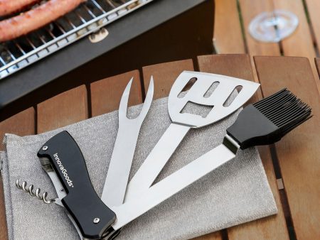 5 in 1 Barbecue Utensils Set Bbkit InnovaGoods Online Hot Sale