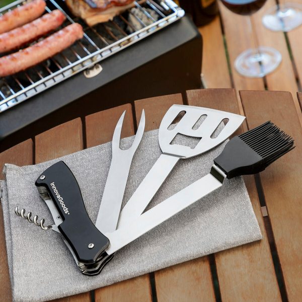 5 in 1 Barbecue Utensils Set Bbkit InnovaGoods Online Hot Sale