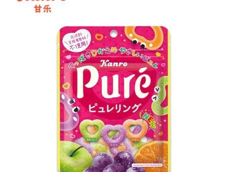 Kanro Pure Ring Assorted Fruit Gummies Online Sale