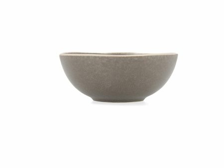 Bowl Bidasoa Gio 16 x 6,5 cm Ceramic Grey (6 Units) Hot on Sale