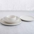 Bowl Bidasoa Fosil White Ceramic 11,8 x 11,8 x 5,9 cm (6 Units) Sale