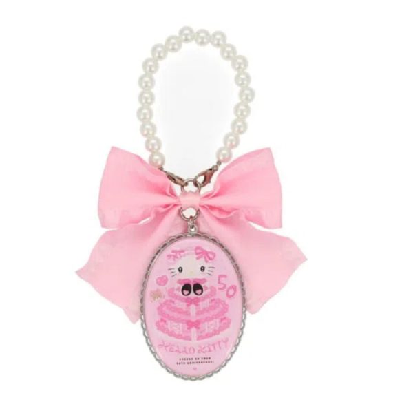 Sanrio Bag Charm - Hello Kitty 50th Anniversary   Quilt Discount