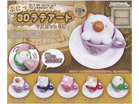 TAKARA TOMY 3D Latte Art Bear Blind Box Figurine For Discount