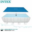 Swimming Pool Cover Intex Frame Solar Rectangular 378 x 186 cm For Discount