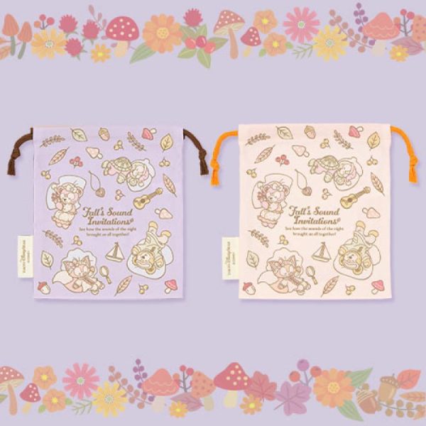 Disney Duffy & Friends Fall s Sound Invitations Drawstring Bag Set Sale