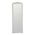 Free standing mirror White Crystal Paolownia wood 60 x 180 x 4 cm Cheap