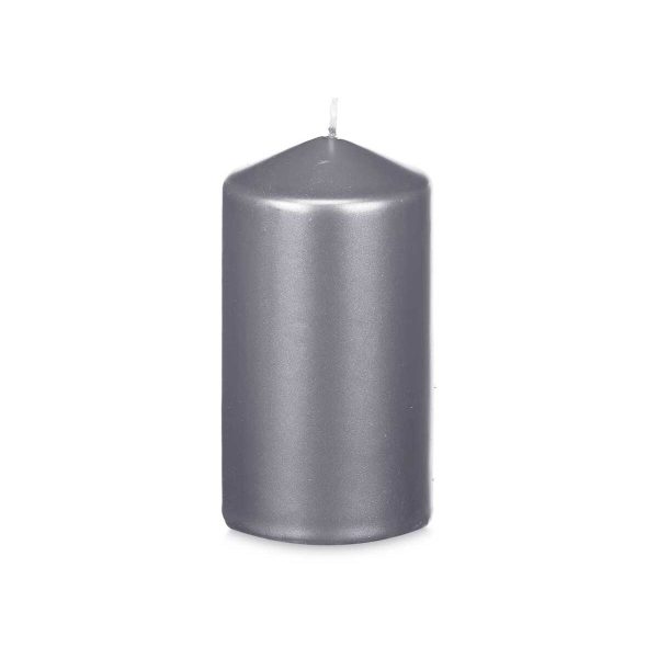 Candle Acorde 92537 Silver 7 x 13 x 7 cm (24 Units) Online Sale