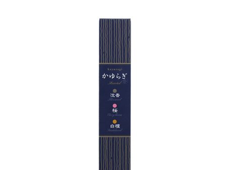 Nippon Kodo Kayuragi Assortment Incense   Agarwood, Sakura, and Sandalwood (45pics) Online Sale