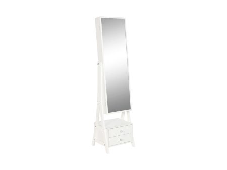 Jewellery Stand Home ESPRIT White MDF Wood 45 x 36 x 154 cm on Sale