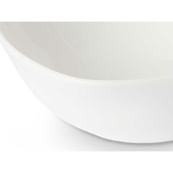 Bowl White 11 x 4 x 11 cm (48 Units) Squared Online