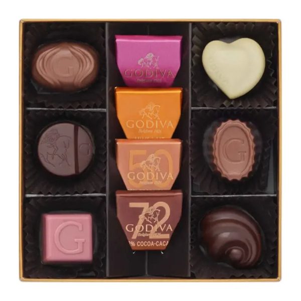 Godiva Heart of Gold Chocolate Truffle Assortment Fashion