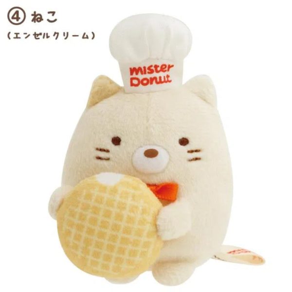 SAN-X Mr. Donut × Sumikko Gurashi Plush Blind Box Hot on Sale