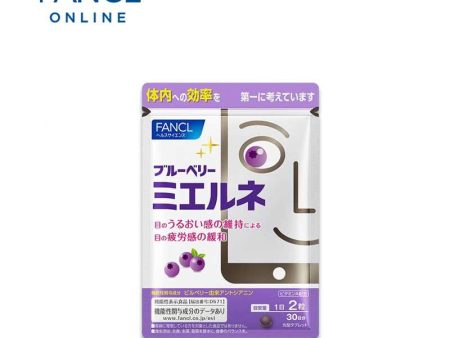 FANCL Blueberry Mierune Eye Support Supplements 60pcs For Discount