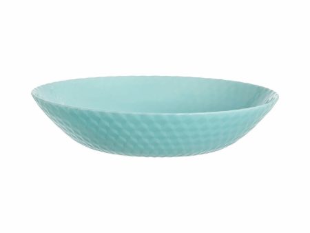 Deep Plate Luminarc Pampille Turquoise Glass (20 cm) Online