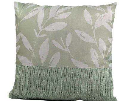 Cushion Blue jungle Leaf of a plant 45 x 10 x 45 cm Online