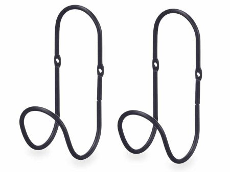 Hangers Black Metal Set 2 Pieces (6 Units) on Sale