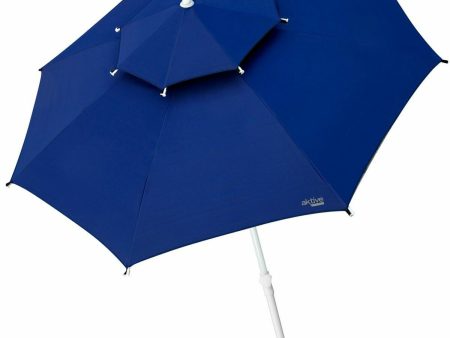 Sunshade Aktive Blue Metal Fibreglass 280 x 260 x 280 cm (4 Units) Online Sale