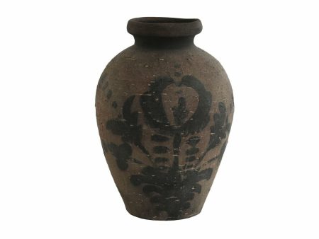 Vase Home ESPRIT Multicolour Terracotta on Sale