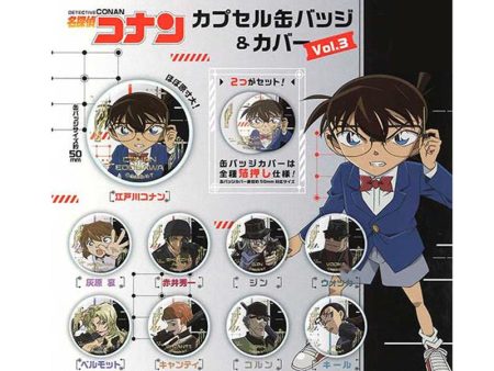 Capsule Toy Detective Conan Capsule Pin & Cover Vol.3 For Cheap