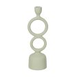 Candleholder Light Green Iron 9 x 7 x 32 cm Cheap