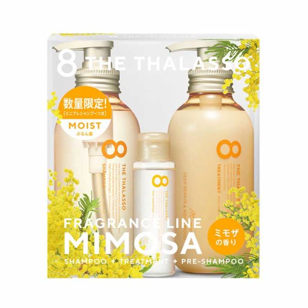 8 THE THALASSO Fragrance Line Mimosa Hair Care Set Hot on Sale