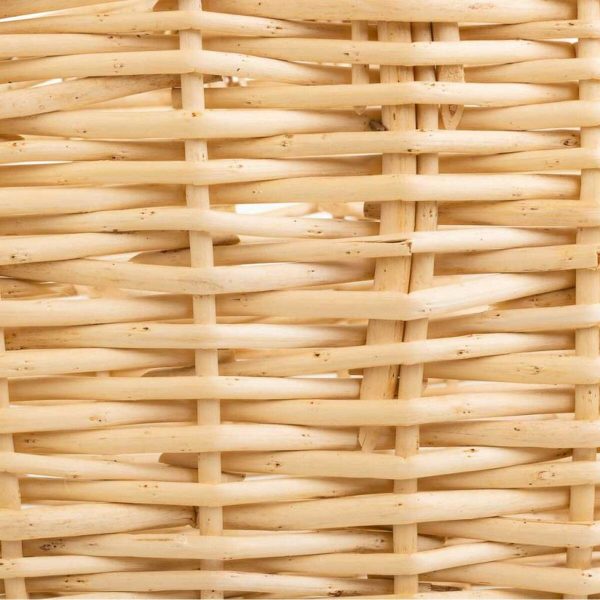 Log basket Alexandra House Living wicker Willow wood 36 x 52 x 49 cm Cheap