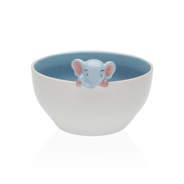 Bowl Versa Porcelain 15,8 x 9,5 x 14 cm Elephant Online