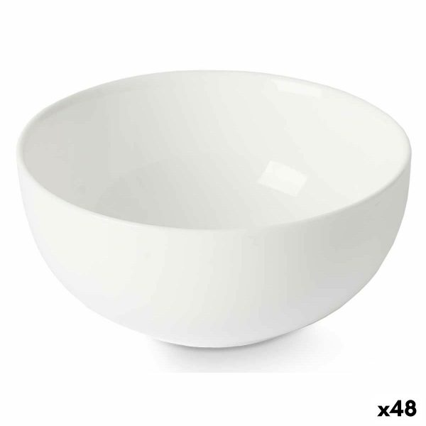 Bowl White 13 x 6 x 13 cm (48 Units) Sale