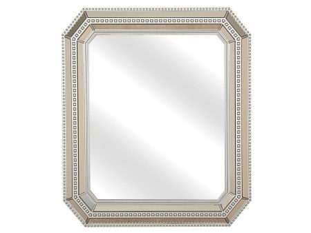 Wall mirror Romimex Silver PVC 56 x 65 x 3 cm Cheap